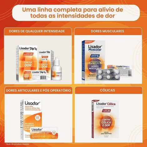 Lisador Dip 1G C/8Comp (Mantecorp) Lisador Dip 1G C/8Comp (Mantecorp)