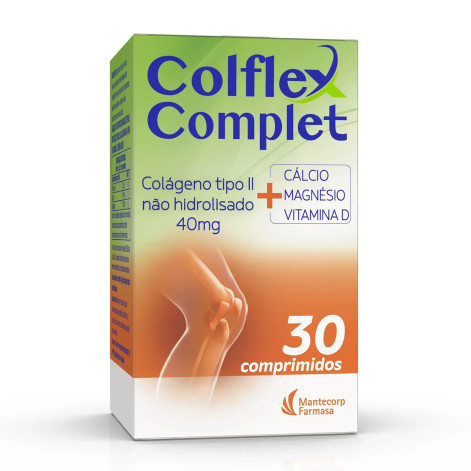 Colflex Colágeno Tipo II Complet Não Hidrolisado 30 Comprimidos