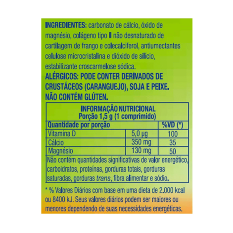 Colflex Colágeno Tipo II Complet Não Hidrolisado 30 Comprimidos