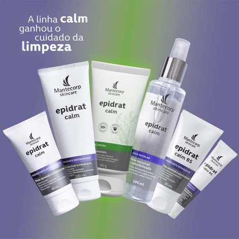 Epidrat Calm Gel Limpeza Facial Pele Sensivel 150G Epidrat Calm Gel Limpeza Facial Pele Sensivel 150G