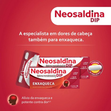 Neosaldina Dip 1G C/ 4 Cpr