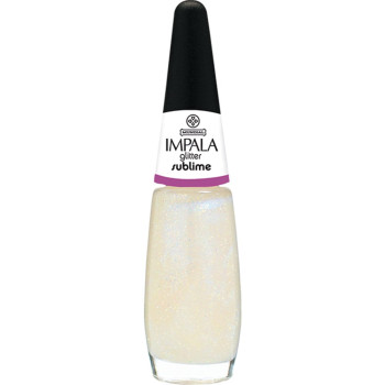 Esmalte Glitter Sublime Impala A Cor Da Moda 7,5Ml