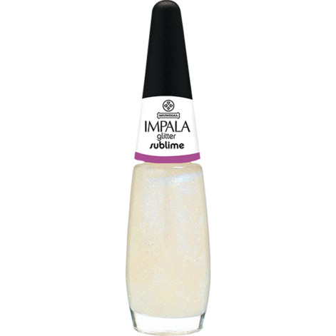 Esmalte Glitter Sublime Impala A Cor Da Moda 7,5Ml