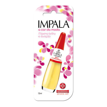 Esmalte Impala Base Fortalecedora 7,5ml Esmalte Impala Base Fortalecedora 7,5ml