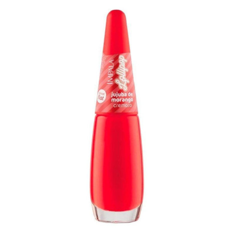 Esmalte Cremoso Impala Jujuba de Morango 7,5ml