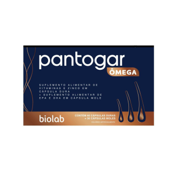 Suplemento Alimentar Pantogar Ômega 90 Cápsulas Suplemento Alimentar Pantogar Ômega 90 Cápsulas