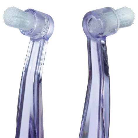 Escova de Dente Bitufo Intertufo Cilíndrica Extramacia 1 Unidade + 6 Refis Interdentais