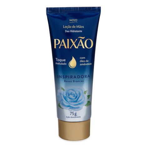 Loção Hidratante para as Mãos Paixão Inspiradora Rosas Brancas 75g