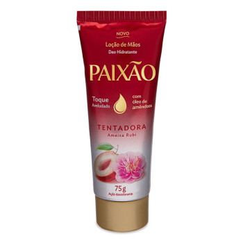 Loção Hidratante Paixão 75g Mãos Tentadora Ameixa