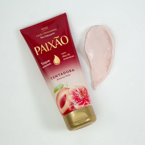 Loção Hidratante Paixão Tentadora Ameixa e Rubi Ultracremosa 200ml