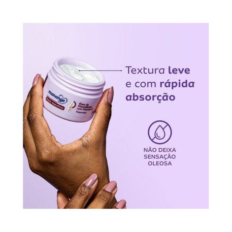 Creme Hidratante para Áreas Específicas Monange Óleo de Macadâmia com Vitamina E 50g