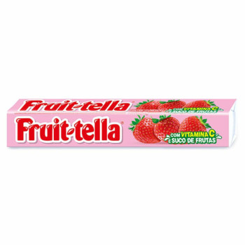 Bala Mastigavel Fruittella Morango Vitamina C 40g