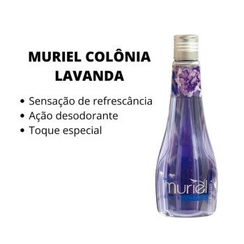 Muriel Acqua Essence Deo Colônia Lavanda 250ml Muriel Acqua Essence Deo Colônia Lavanda 250ml