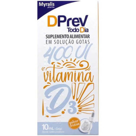 DPrev Todo Dia 400UI Gotas 10ml