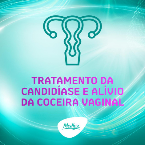 Clotrimazol 20mg Creme Vaginal 20g +3 Aplicadores Genérico Medley