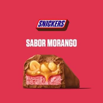 Chocolate ao Leite Snikers Morango 42g