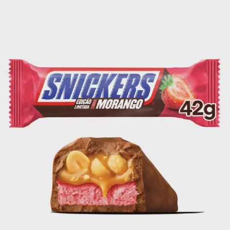 Chocolate ao Leite Snikers Morango 42g