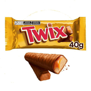 Chocolate Original com Biscoito e Caramelo 40g - Barra Individual