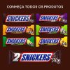 Snickers Barra Dark 42g Chocolate Meio Amargo com Amendoim e Caramelo