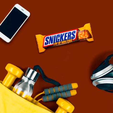 Chocolate Snickers Pé de Moleque 42g