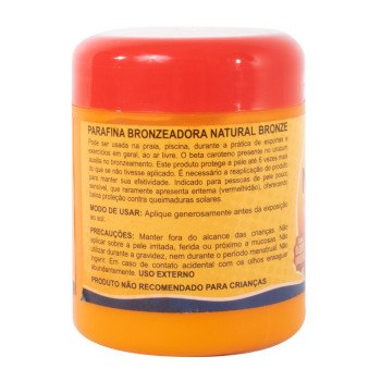 Parafina Amazon Ervas Bronzeadora Natural Bronze 100g