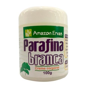 Parafina Amazon Ervas Branca com Ginkgo Biloba 100g