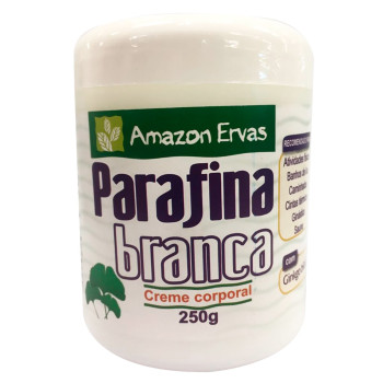 Parafina Amazon Ervas Branca com Ginkgo Biloba 250g