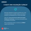 Aparelho de Pressão Braço Omron HEM-7122 Medidor Controle da Hipertensão