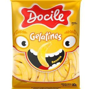 Gelatines Docile Banana 80G Gelatines Docile Banana 80G