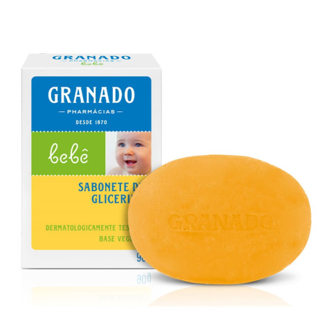 Sabonete de Glicerina em Barra Granado Bebê Tradicional com 90g Sabonete de Glicerina em Barra Granado Bebê Tradicional com 90g