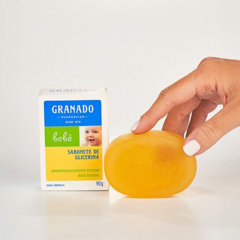Sabonete de Glicerina em Barra Granado Bebê Tradicional com 90g Sabonete de Glicerina em Barra Granado Bebê Tradicional com 90g