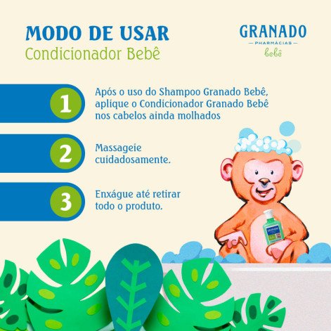Condicionador Granado Bebê Erva Doce 250ml