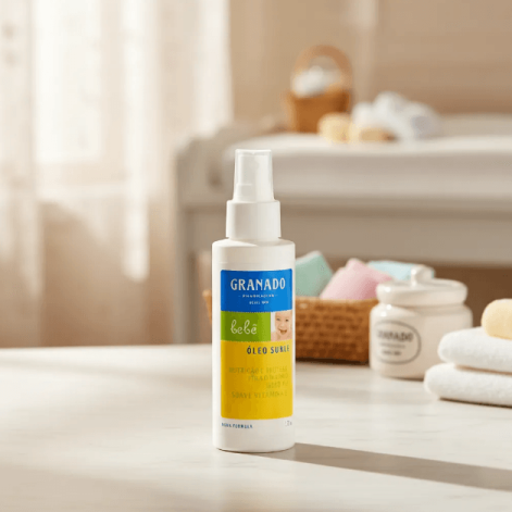 Óleo Para Bebê Tradicional Granado 120 Ml Suave Vitamina E