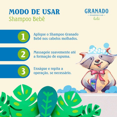 Shampoo Granado Bebê Lavanda 250ml Shampoo Granado Bebê Lavanda 250ml
