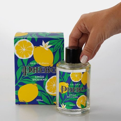 Deo Colônia Phebo Limão Siciliano 200ml