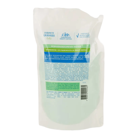 Refil Sabonete Líquido Granado Bebê Glicerina Erva Doce 250ml Refil Sabonete Líquido Granado Bebê Glicerina Erva Doce 250ml