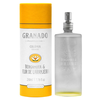 Colônia Terrapeutics Granado - Bergamota e Flor de Laranjeiras
