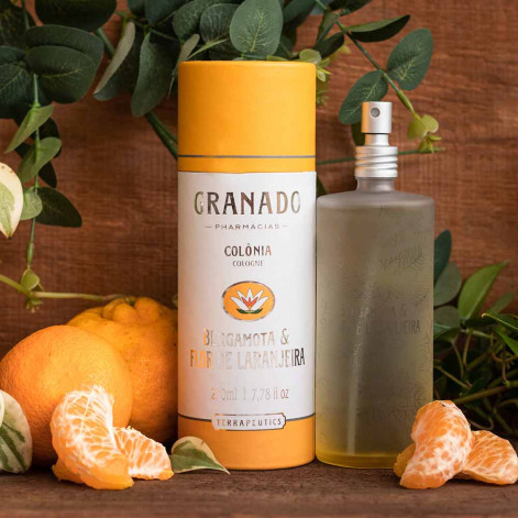 Colônia Terrapeutics Granado - Bergamota e Flor de Laranjeiras