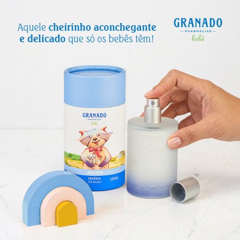 Colônia Granado Bebê Lavanda 100ml