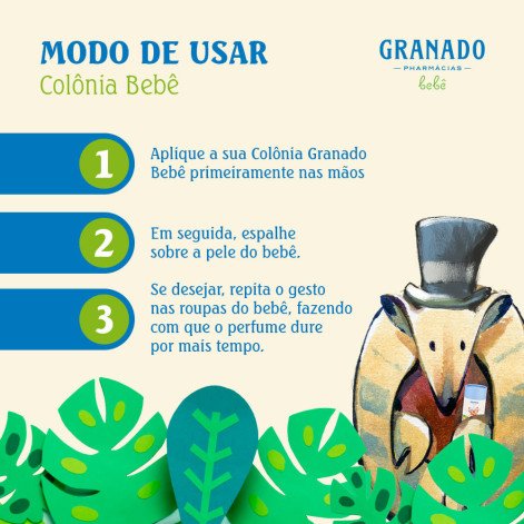 Colônia Granado Bebê Lavanda 100ml