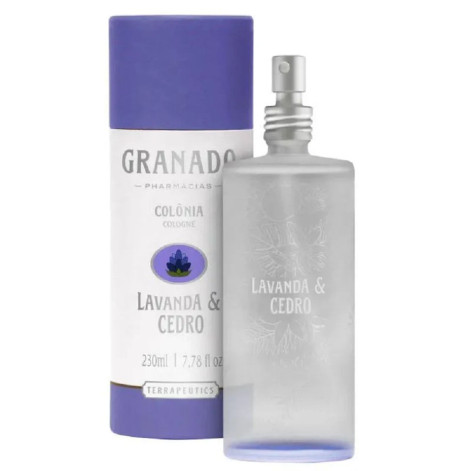 Colônia Granado Terrapeutics Lavanda e Cedro 230ml Colônia Granado Terrapeutics Lavanda e Cedro 230ml