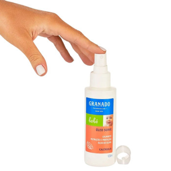 Óleo Bebê Calêndula Granado 120ml Vegano e Sem Parabenos