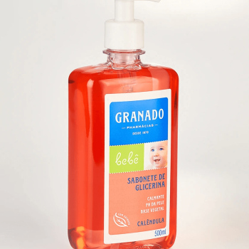 Sabonete Líquido Granado de Glicerina Bebê Calêndula 500ml Sabonete Líquido Granado de Glicerina Bebê Calêndula 500ml
