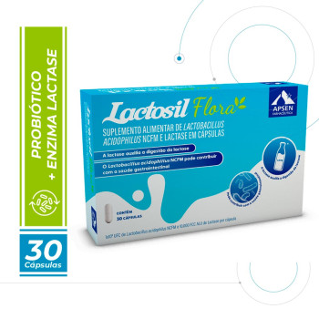 Suplemento Alimentar Lactosil Flora 30 Cápsulas