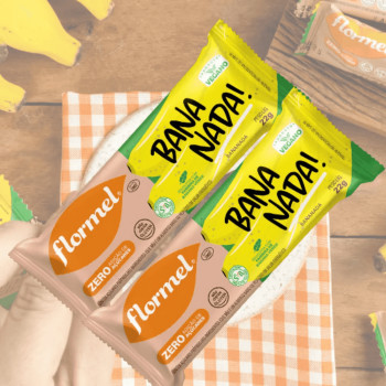 Bananada Zero Açucar Cremosa Flormel 22g