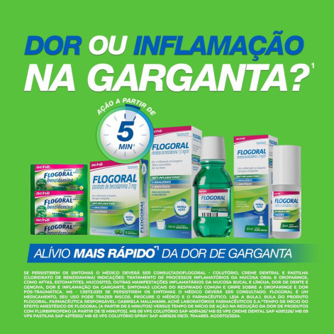 Flogoral Creme Dental 70 G