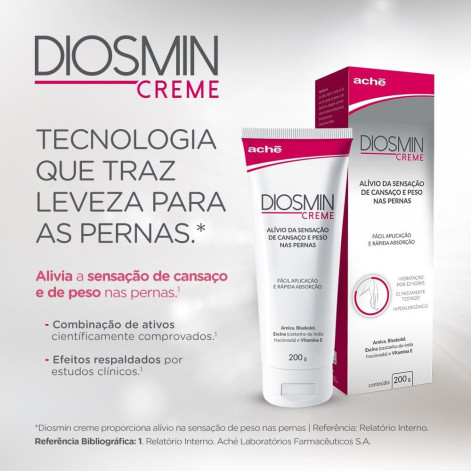 Diosmin Creme para Pernas Aché - 200g