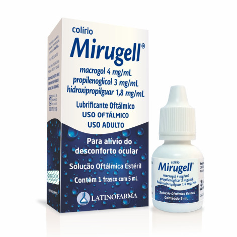 Mirugell 4mg/ml + 3mg/ml + 1,8mg/ml Solução Oftálmica 5ml Mirugell 4mg/ml + 3mg/ml + 1,8mg/ml Solução Oftálmica 5ml