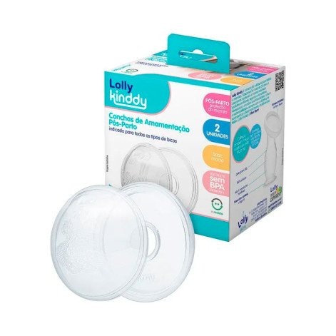 Concha Lolly Pós-Parto com Base Macia 2 Unidades