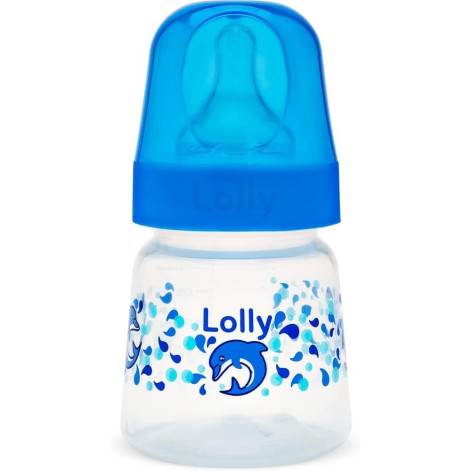 Mamadeira Lolly Kinddy Big Oceano Bico de Silicone Azul 150ml Mamadeira Lolly Kinddy Big Oceano Bico de Silicone Azul 150ml